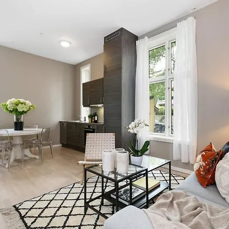 Small Townhouse Apartment In Frogner